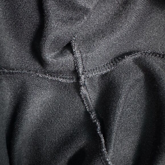 Adidas Essentials 3 Stripes Tricot Open Hem Track Pants Womens Medium Black Y2K - Picture 15 of 16